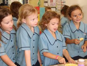 Fairy Bread Making