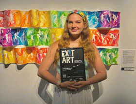 Elena Baxter Artwork in Ed Dept
