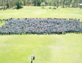 25 Years anniversary drone shot
