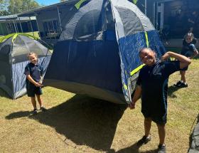 Year 4 Tent Prep for Camp