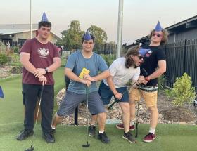 Year 12 mini golf