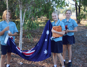 Flag Flying Middle School